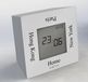 NeXtime Tafelklok Metaal Wit 'Turn4Time'