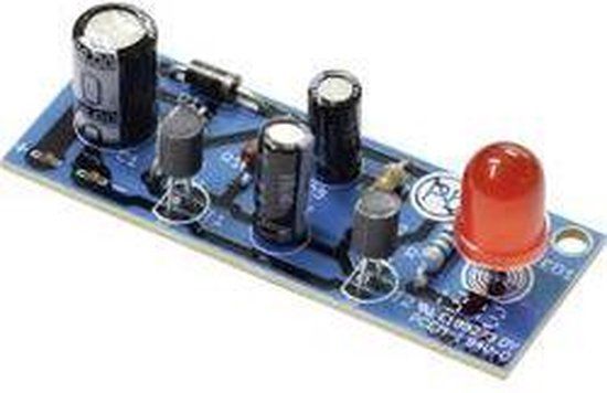 Kemo B186 Knipperlicht Bouwpakket 6 V/DC, 9 V/DC, 12 V/DC