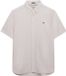 Superdry Classic Seersucker S/S Shirt M4011102a Cream/pink Mannen Maat - XXL