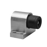 Dulimex Deurstopper - RVS geborsteld - RVS - vloermodel Robusto RVS, 90x72 mm