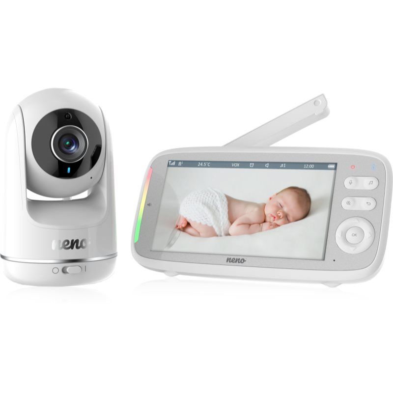 Neno Vista WiFi babymonitor - Full HD - 5 "LCD - 50m bereik - nachtzicht