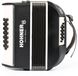 HOHNER A2931 XS Knopaccordeon- 21 knoppen en 15 bassen Grijs‑Wit met gigbag en volwassen draagriem