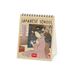 Legami Tafelkalender 2027, Japanse school, bureaukalender, 12 maanden en jaarplanner, in 6 talen, sterrenbeelden, internationale feestdagen, 12 x 14,5 cm