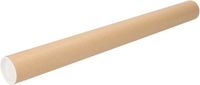 Shoppartners Poster koker van karton - 3x - 430 x 40 mm - Bruin