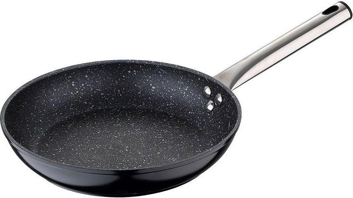 Bergner Neon Koekenpan - Ø20 cm - Zwart