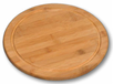 KESPER 58444 Bamboo Snijplank - Rond - 30x30cm - Hout