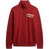 Superdry Sweatshirt à col rond athlétique vintage zippé