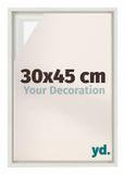 yd, Cadre photo 30x45 cm Blanc Mat - Cadre pour toile - MDF Lyon
