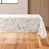 Douceur d'intérieur Manola Rectangular Tablecloth (150 x 240 cm) Printed Polyester Natural