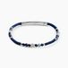 Jourdan Bracelet Arttu Acier Argenté Sodalite Agate