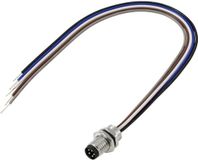 TRU COMPONENTS TC-13751904 Aansluitkabel M8 x 1 Aantal polen (sensoren): 5 Stekker, recht 0.2 m 1 stuk(s)
