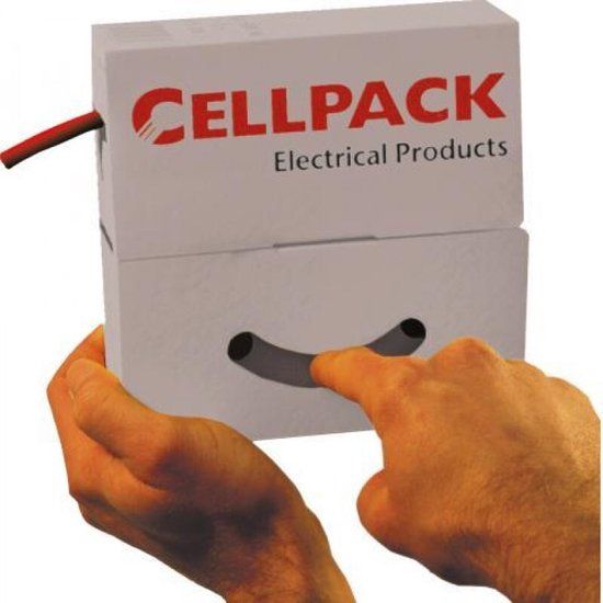 CellPack BBC Cellpack GmbH CELP krimpslang SB, polyolefine (PO-X), zw, le 10000mm, warmkrimp