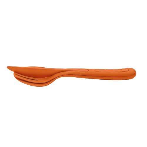 koziol Klikk bestekset 3-delig - oranje - organisch