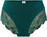 LingaDore Taille Slip Vrouwen Gebloemd Pine Green Maat L