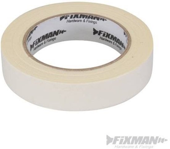 Fixman Afplaktape, Zwakke Lijmlaag 38 Mm X 50 Meter