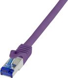 Logilink CAT6a sFTP kabel 1 meter Paars