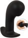 Anos Big Head Prostaat Plug Vibrator Zwart