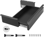 VEVOR Onder Bureau Lade met Plank Onderbouw Bureau 440x223x101mm 1-Compartiment