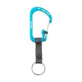 Nite Ize SlideLock Aluminium Sleutelhanger - Blauw