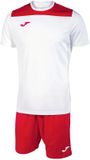 Joma Phoenix II Korte Mouw Set Blanc / Rouge