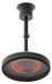 OEM Verwarmingsplaat, 2000 W, koolstofvezel, 3 standen, afstandsbediening, IP65, 51-66 cm, diameter 44 cm
