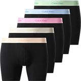 Calvin Klein Heren Onderbroeken 5-Pack Icon Stretch Boxers Zwart Maat S