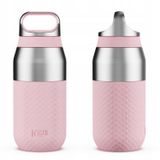 ION8 PRIMO ROAM Geïsoleerde Waterfles 320 ml Lichtroze