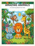 CUTE & RELAXING PAGE Coloring pages for kids ages 4-10