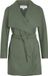 VILA VICOOLEY COLLAR BELT COAT NOOS Dames Puffer Jas Taille 36 Polyester Waterdicht Laurel Wreath