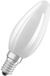 OSRAM LED Superstar Classic LED-lamp B 40 in klassieke mini-kaarsvorm van matglas, 2,2 W, 470 lm, E14-fitting, warmwit licht met 2700 K, EEK A, 35 mm DM, 6-pack