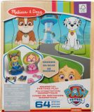 Melissa & Doug PAW Patrol Magnetische houten speelfiguren (64-delig)