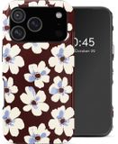 Selencia Choco Flower Pop Backcover voor Apple iPhone 17 Pro Max / 18 Pro Max