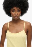 Superdry Studios hemd met bandjes voor dames in pale yellow