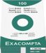 Merkloos Exacompta Pak 100 steekkaarten bristol - gelijnd niet geperforeerd 105x148mm, Wit