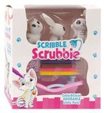 Lobbes Speelgoed BV Scribble Crubbie Inkleurdiertjes met Bad