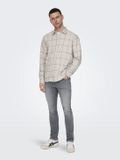 ONLY & SONS ONSLOOM Slim Fit Jeans Light Grey Denim W34 x L30