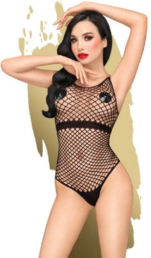 PENTHOUSE TEDDY | Penthouse Enjoy The Moment Teddy Xl - Zwart - XL