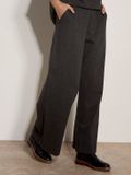 APRICOT APRIT GmbH Broek met wijde pijpen en visgraatmotief Dark Grey XL