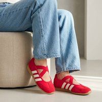 Adidas Barreda Mary Jane Sneakers rood - Maat 36