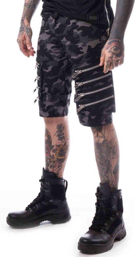 Heartless Arvid Camo Heren Shorts - zwart - M