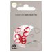 Tulip heart stitch marker, size M, red, 1 piece