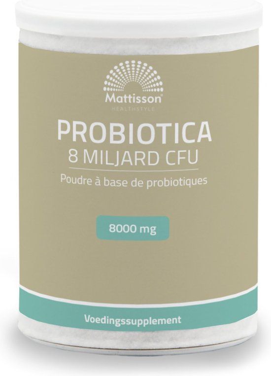 Mattisson HealthStyle Probiotica Poeder - 8 Miljard CFU - 125 Gram