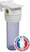 AQUAWATER Enkele blanke filterhouder voor cartridge - Standaard maat 10"