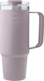 AYA&IDA - Thermocup with straw - Thermosfles - waterfles - drinkfles - to go - 885ml - LAVENDER