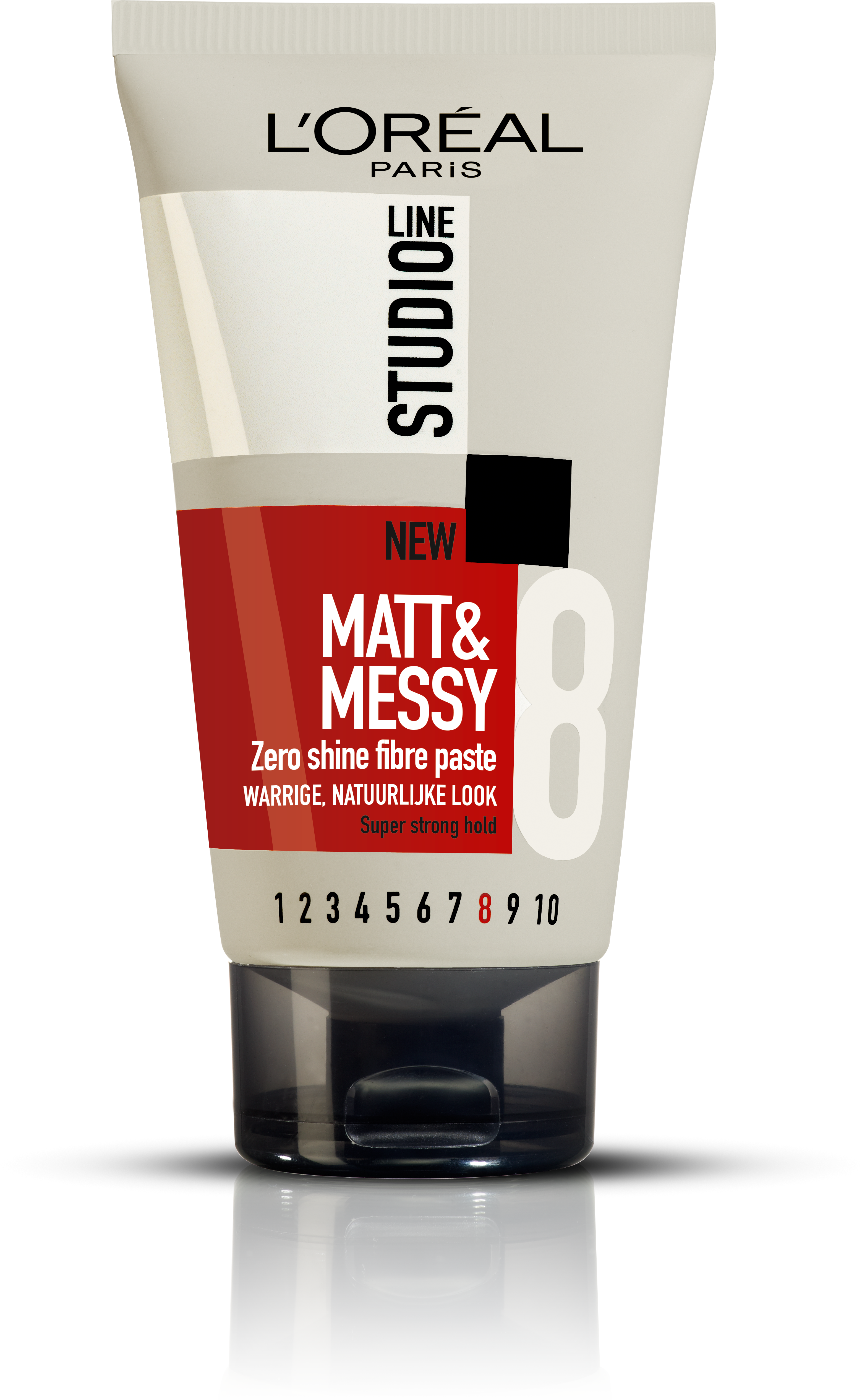 L'Oréal Studio Line Matt & Messy Zero Shine Fibre Paste - 150 ml - Paste