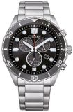 Citizen OF Sporty Aqua AT2568-82E Horloge - Staal - Zilverkleurig - Ø 43 mm