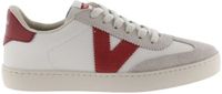 Victoria Trainers Berlín Unisex Chaussures en cuir rouge Taille 35