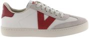 Victoria Trainers Berlín Unisex Chaussures en cuir rouge Taille 35