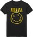 Nirvana Flower Sniffin Heren T-shirt - 3XL - Zwart