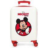 Joumma Disney Micky & Minnie, cabinekoffer, meerkleurig, 33 x 50 x 20 cm, stijf, 2 kg, 33 l, handbagage
